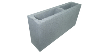 Blocos de Concreto Aparente com Fundo 9x19x39